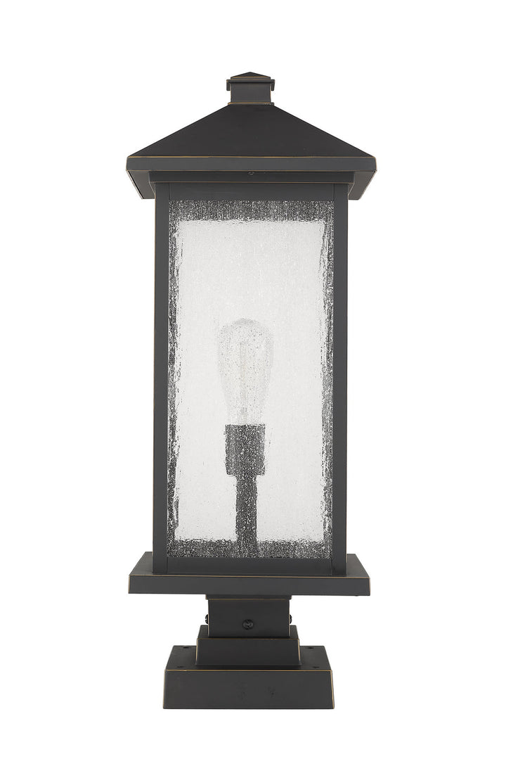 Z-Lite Lighting 531PHBXLS-SQPM-ORB  Portland Outdoor Oil Rubbed Bronze