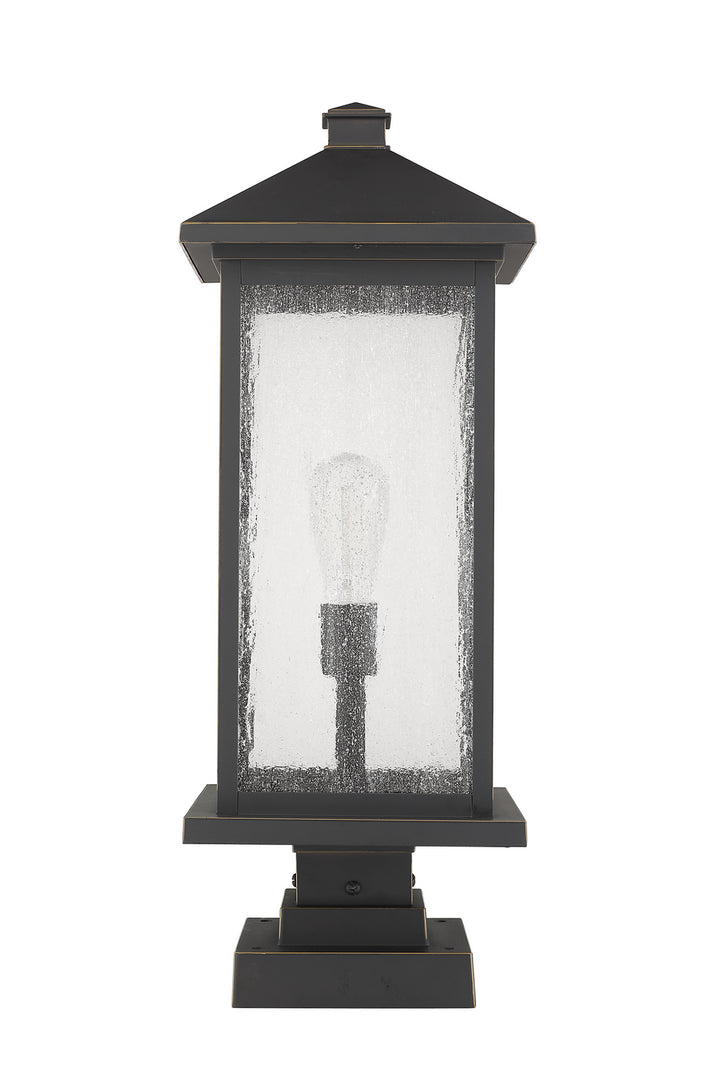 Z-Lite Lighting 531PHBXLS-SQPM-ORB  Portland Outdoor Oil Rubbed Bronze