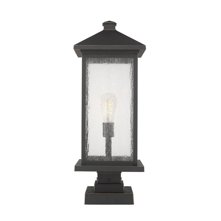 Z-Lite Lighting 531PHBXLS-SQPM-ORB  Portland Outdoor Oil Rubbed Bronze