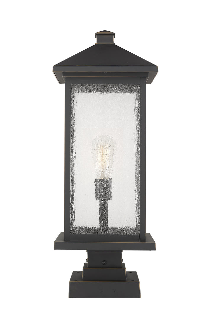 Z-Lite Lighting 531PHBXLS-SQPM-ORB  Portland Outdoor Oil Rubbed Bronze