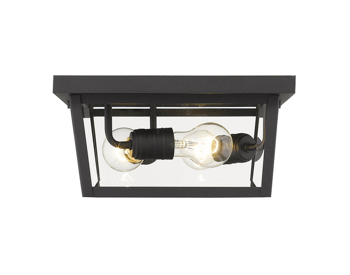 Z-Lite Lighting 568F-BK  Beacon Outdoor Black