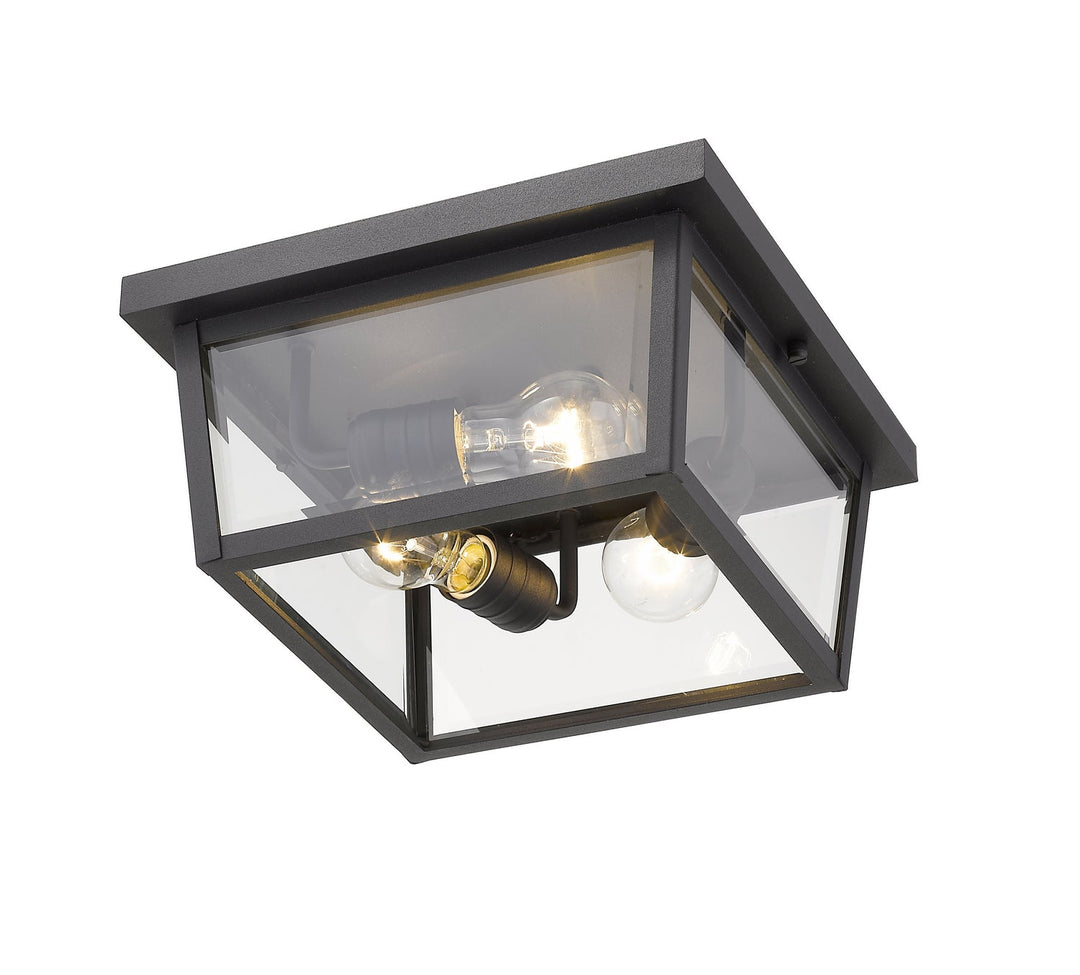 Z-Lite Lighting 568F-BK  Beacon Outdoor Black