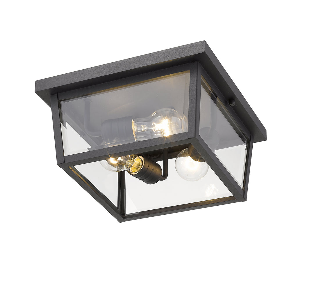 Z-Lite Lighting 568F-BK  Beacon Outdoor Black