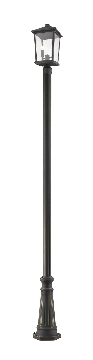 Z-Lite Lighting 568PHBR-519P-ORB  Beacon Outdoor Oil Rubbed Bronze