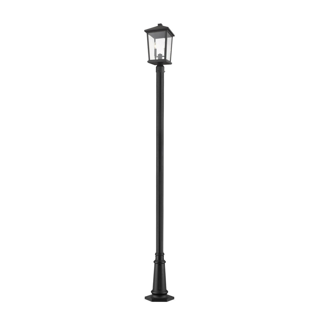 Z-Lite Lighting 568PHBR-557P-BK  Beacon Outdoor Black