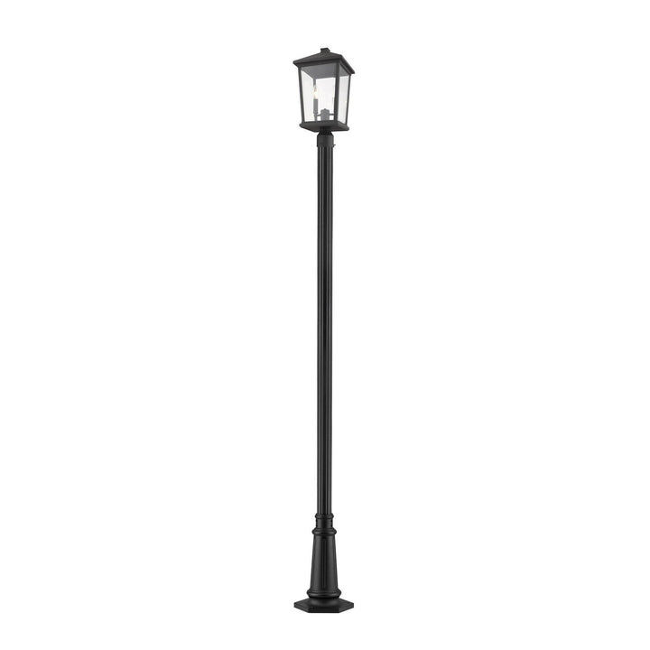 Z-Lite Lighting 568PHBR-557P-BK  Beacon Outdoor Black