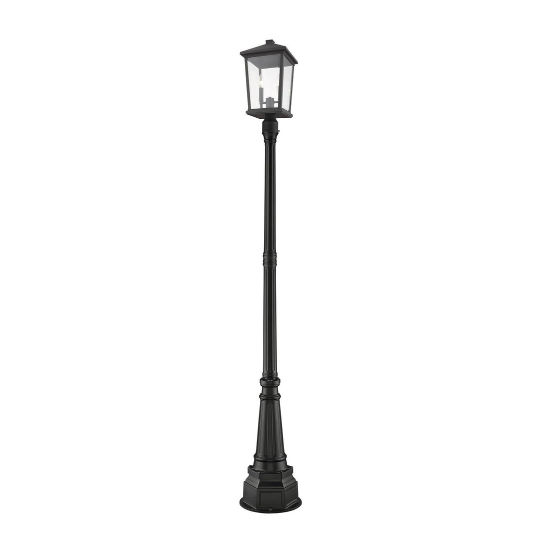 Z-Lite Lighting 568PHBR-564P-BK  Beacon Outdoor Black