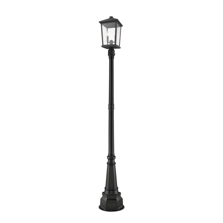 Z-Lite Lighting 568PHBR-564P-BK  Beacon Outdoor Black