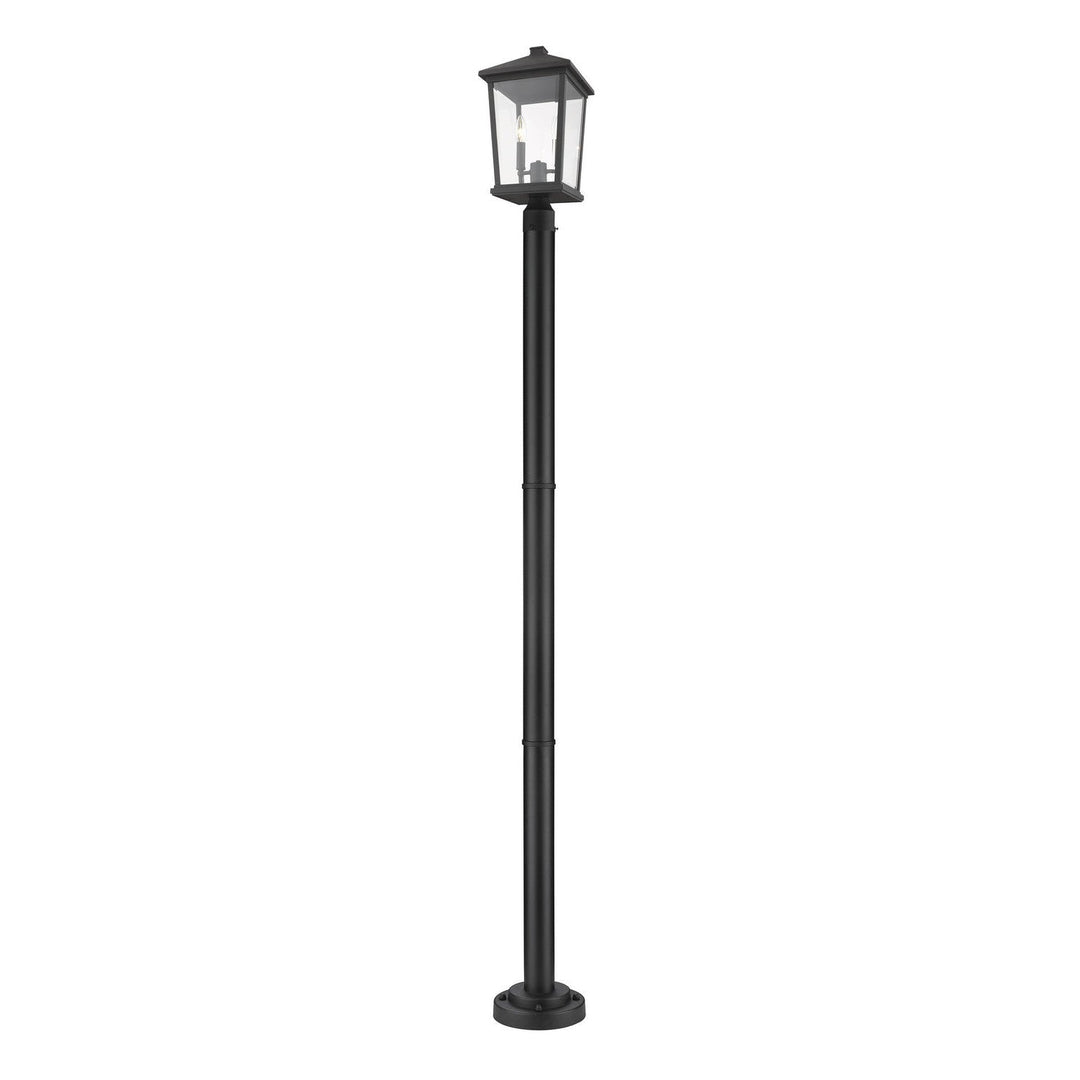 Z-Lite Lighting 568PHBR-567P-BK  Beacon Outdoor Black