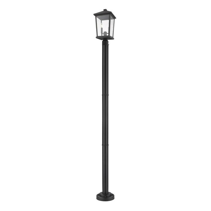 Z-Lite Lighting 568PHBR-567P-BK  Beacon Outdoor Black