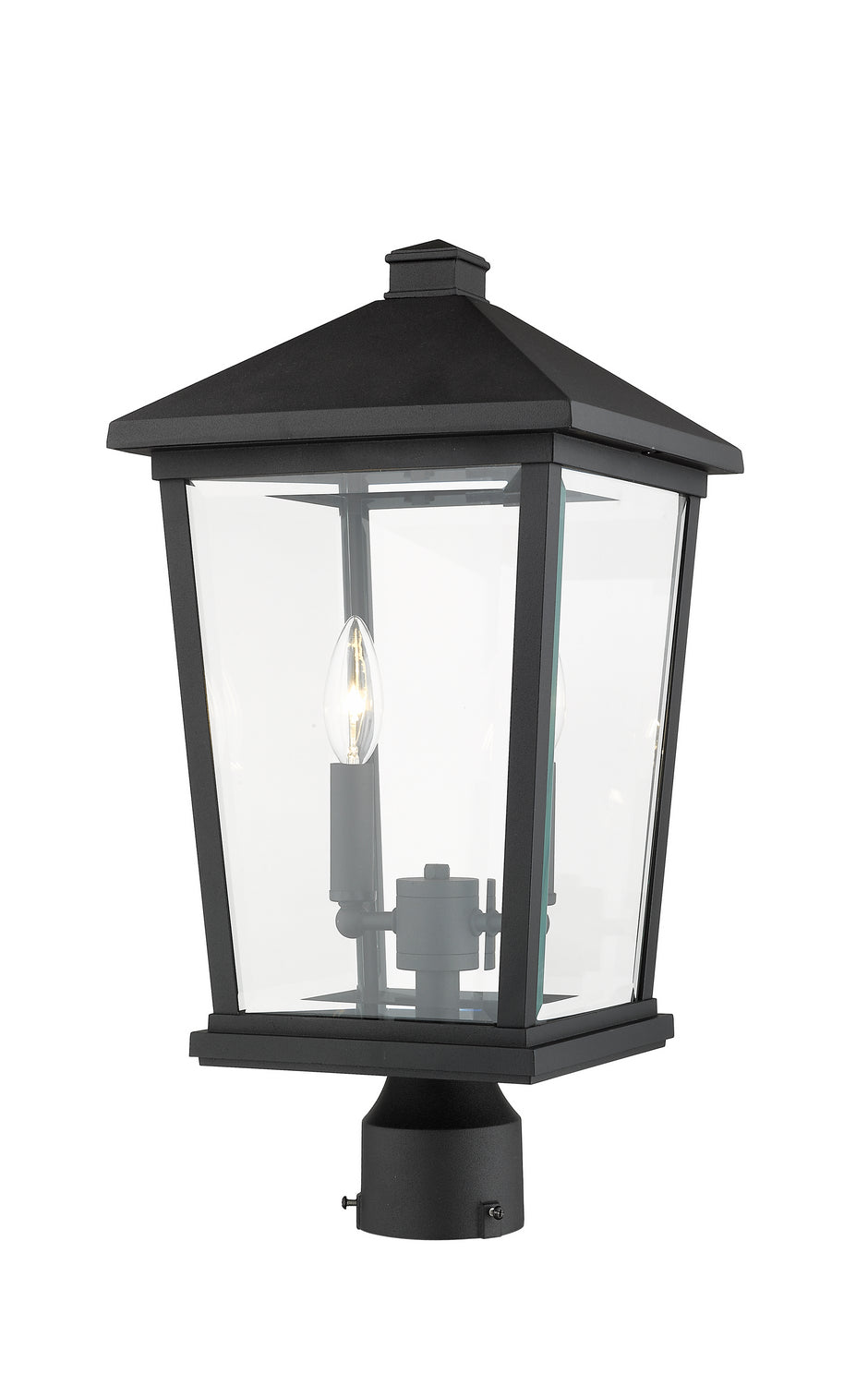 Z-Lite Lighting 568PHBR-BK  Beacon Outdoor Black