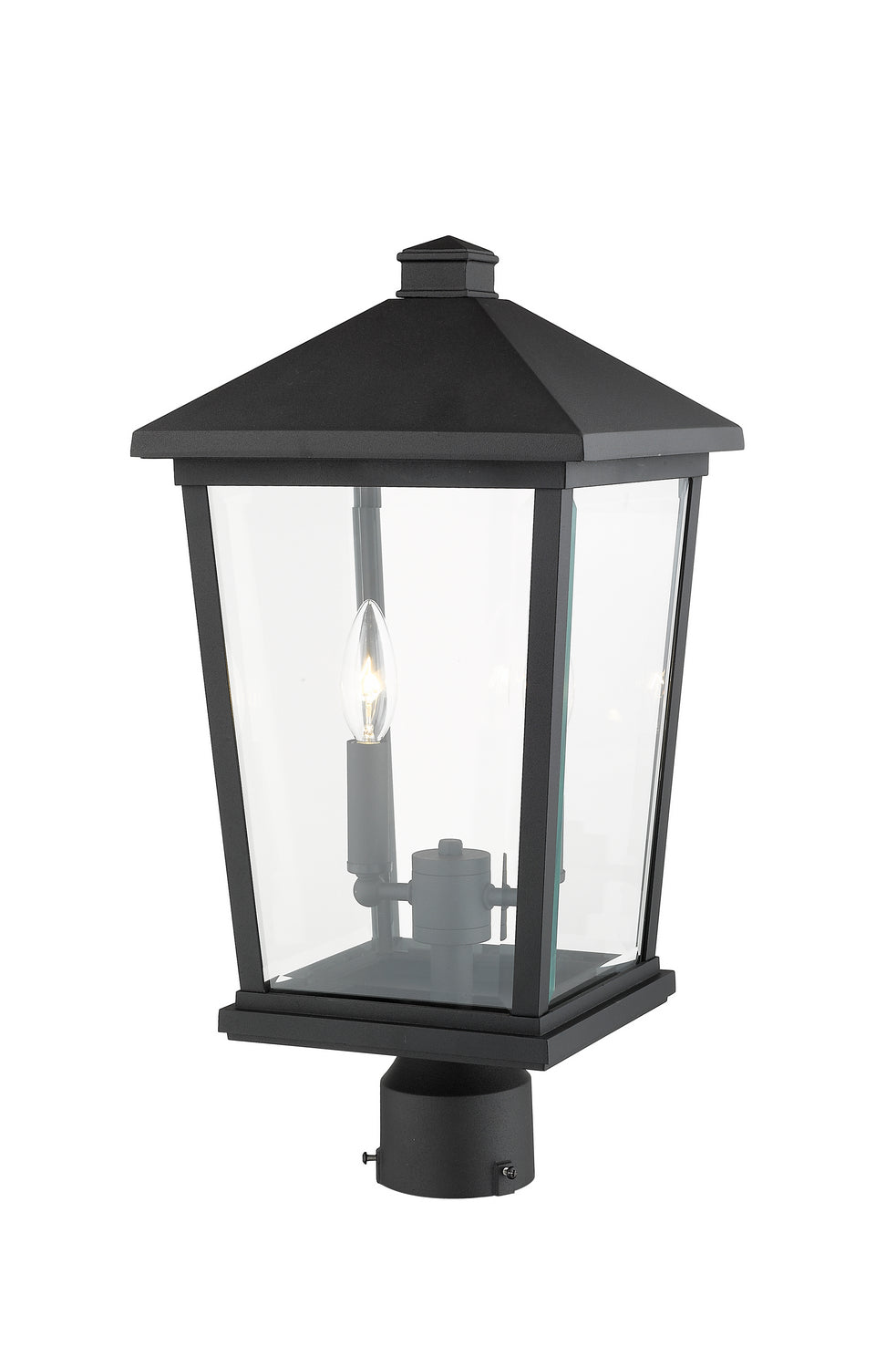 Z-Lite Lighting 568PHBR-BK  Beacon Outdoor Black