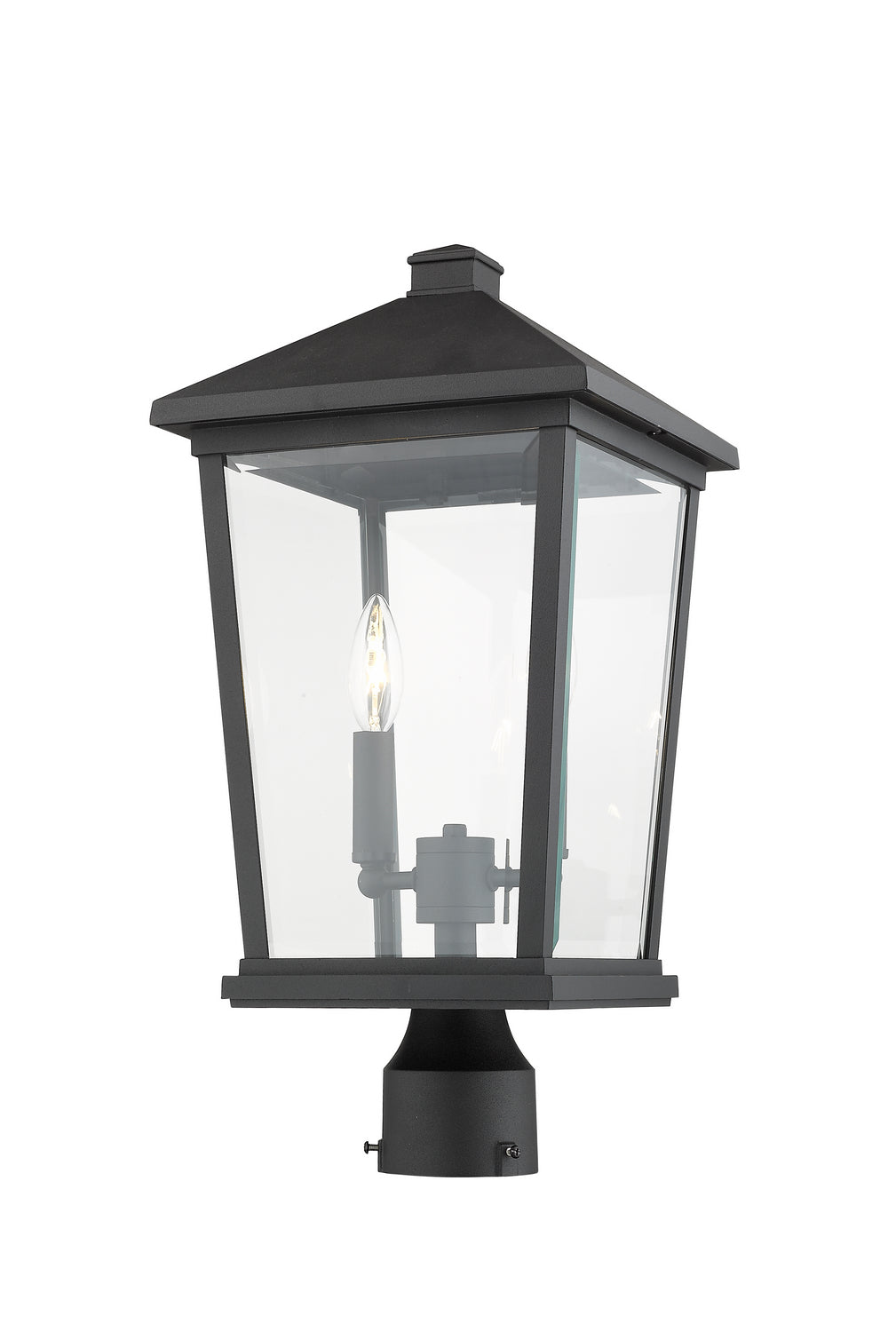 Z-Lite Lighting 568PHBR-BK  Beacon Outdoor Black