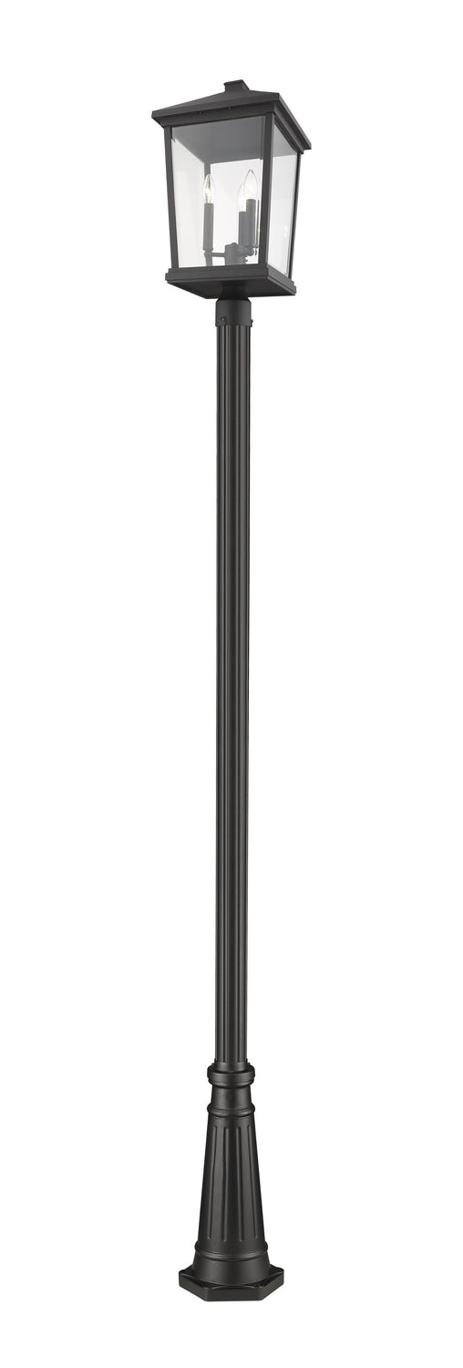 Z-Lite Lighting 568PHXLR-519P-BK  Beacon Outdoor Black