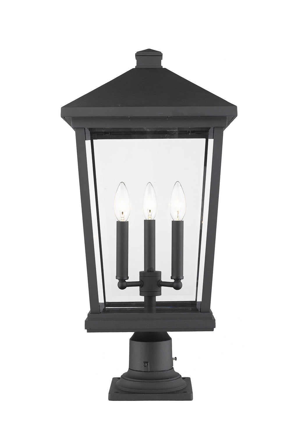 Z-Lite Lighting 568PHXLR-533PM-BK  Beacon Outdoor Black