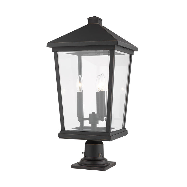 Z-Lite Lighting 568PHXLR-533PM-ORB  Beacon Outdoor Oil Rubbed Bronze