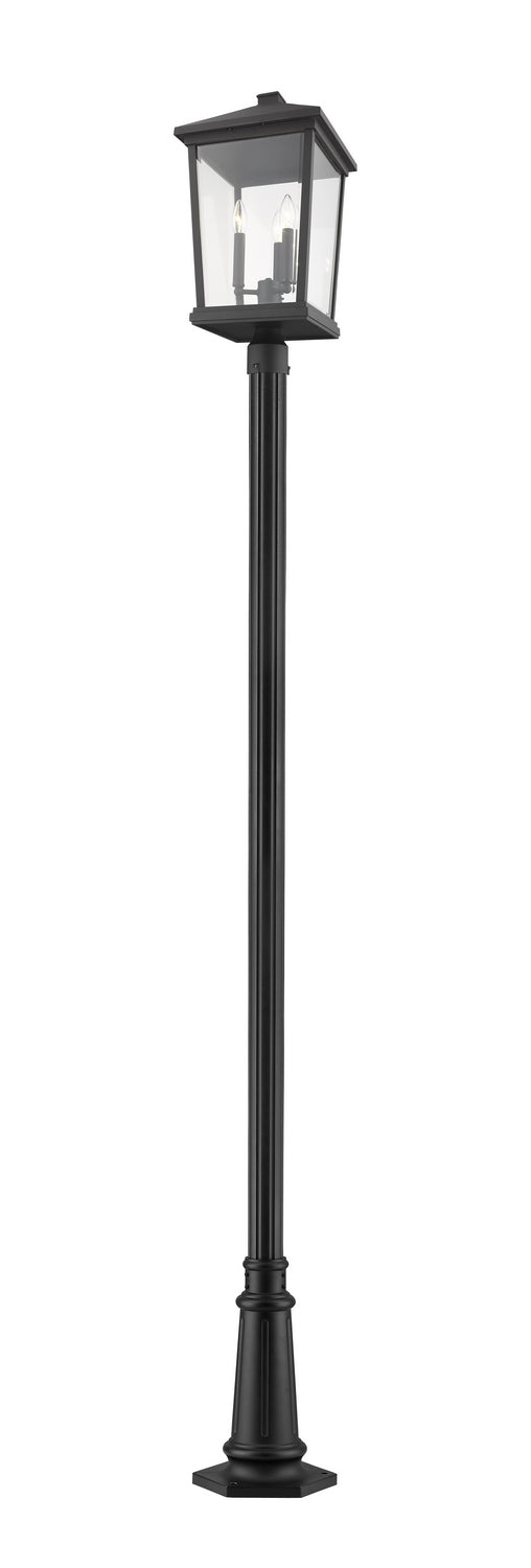 Z-Lite Lighting 568PHXLR-557P-BK  Beacon Outdoor Black
