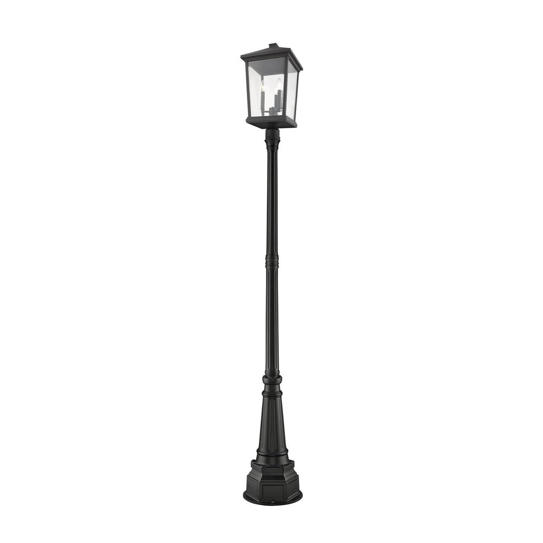 Z-Lite Lighting 568PHXLR-564P-BK  Beacon Outdoor Black