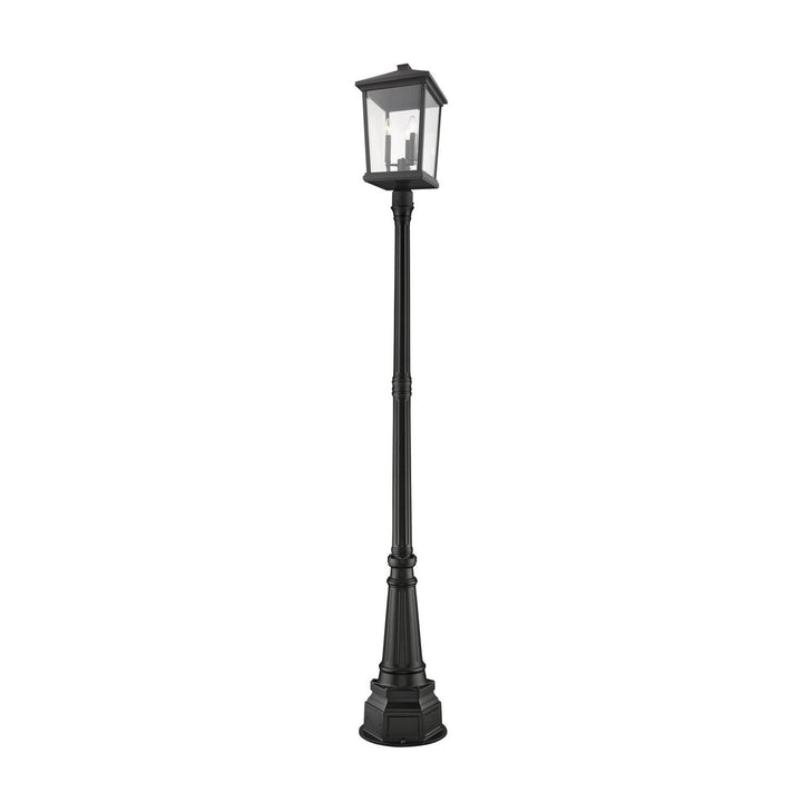 Z-Lite Lighting 568PHXLR-564P-BK  Beacon Outdoor Black