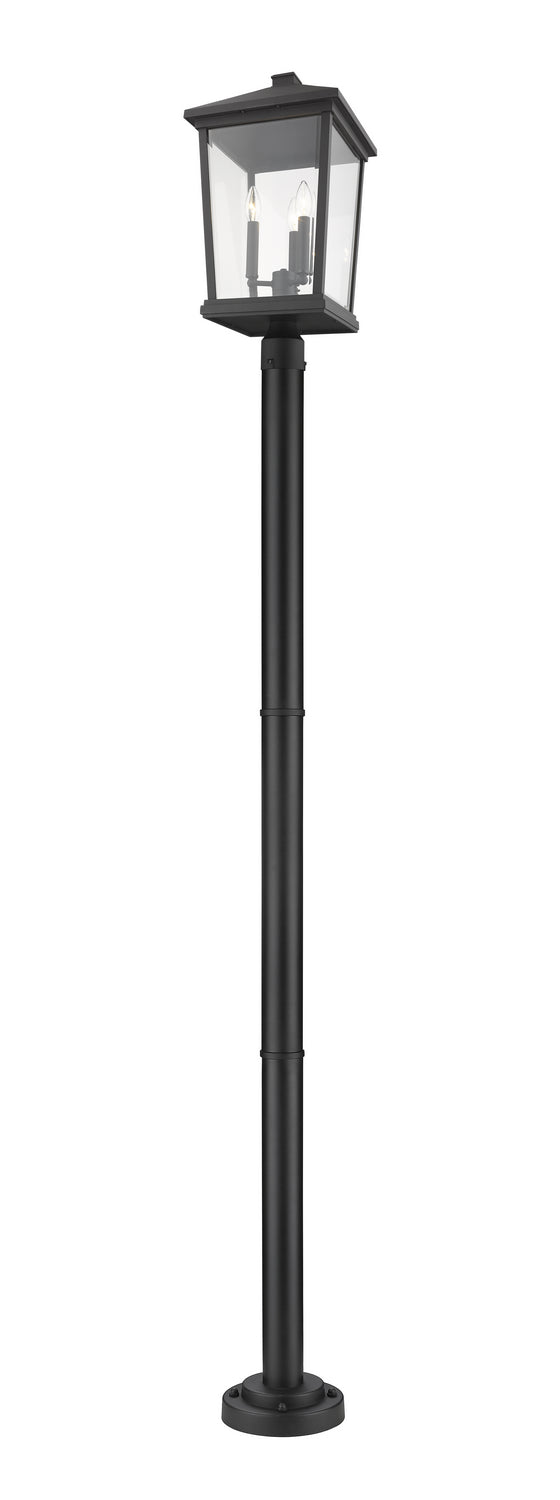Z-Lite Lighting 568PHXLR-567P-BK  Beacon Outdoor Black