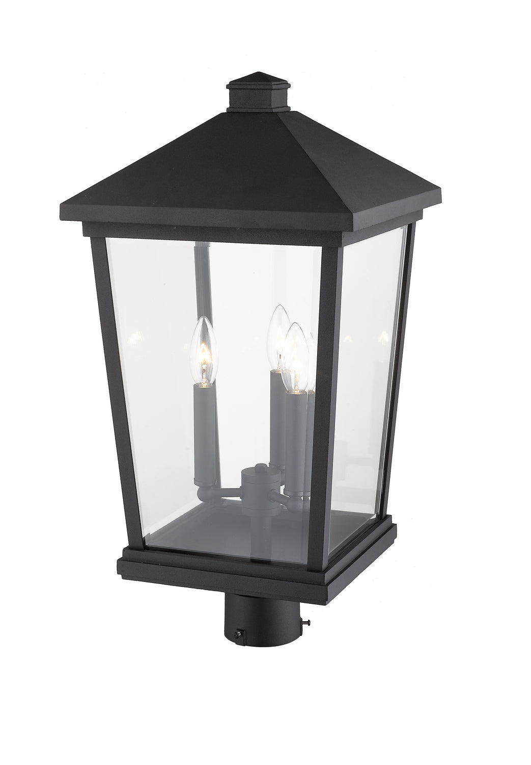 Z-Lite Lighting 568PHXLR-BK  Beacon Outdoor Black