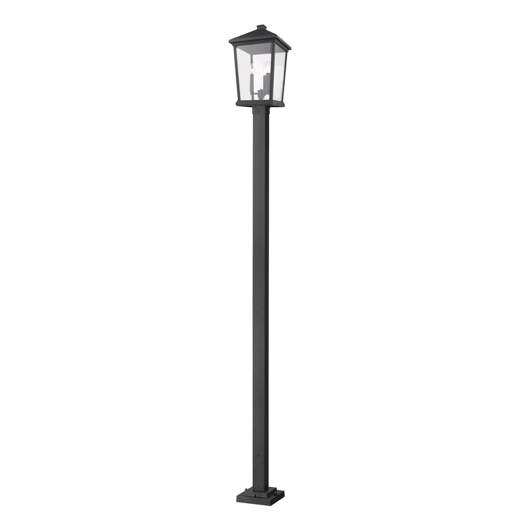 Z-Lite Lighting 568PHXLS-536P-BK  Beacon Outdoor Black