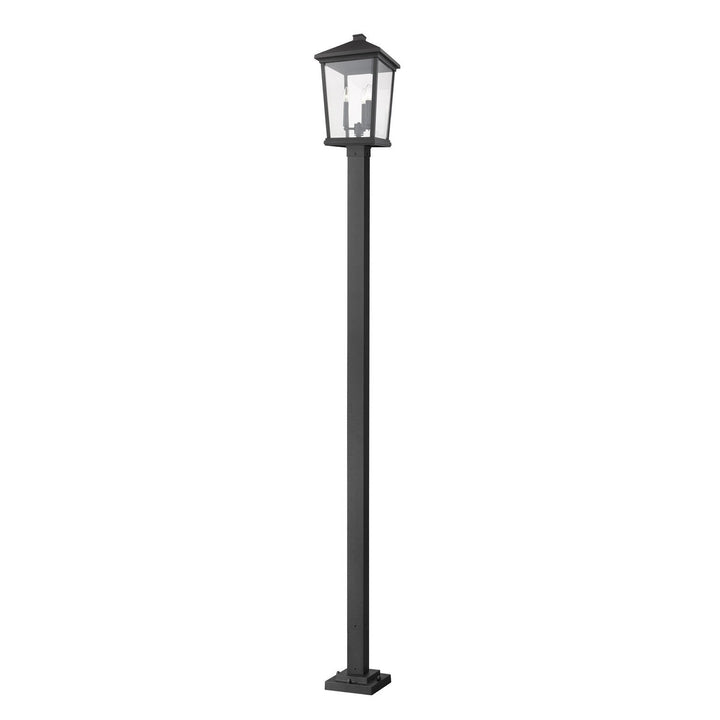 Z-Lite Lighting 568PHXLS-536P-BK  Beacon Outdoor Black