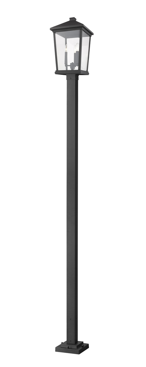 Z-Lite Lighting 568PHXLS-536P-BK  Beacon Outdoor Black