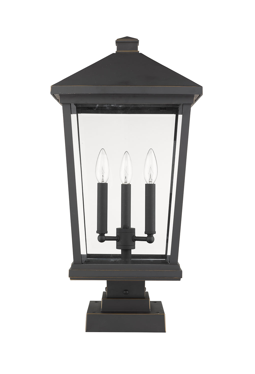 Z-Lite Lighting 568PHXLS-SQPM-ORB  Beacon Outdoor Oil Rubbed Bronze