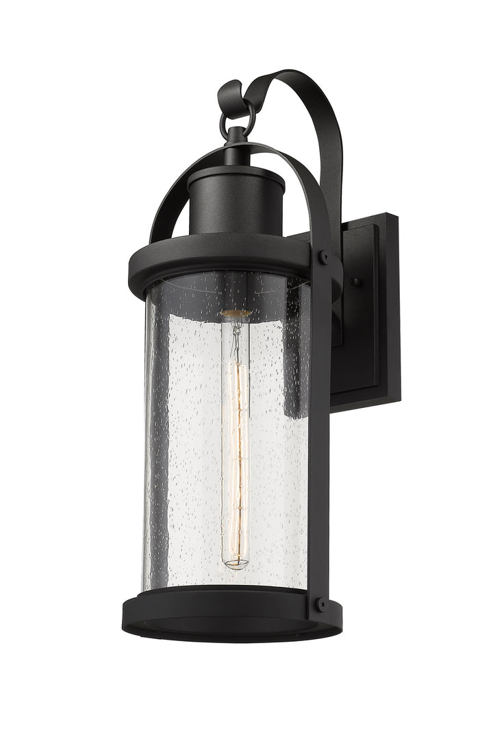 Z-Lite Lighting 569B-BK  Roundhouse Outdoor Black