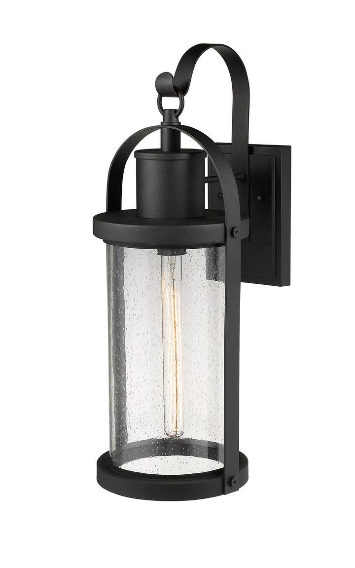 Z-Lite Lighting 569B-BK  Roundhouse Outdoor Black