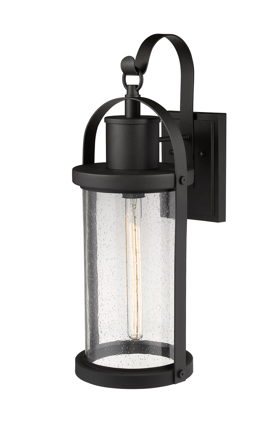 Z-Lite Lighting 569B-BK  Roundhouse Outdoor Black
