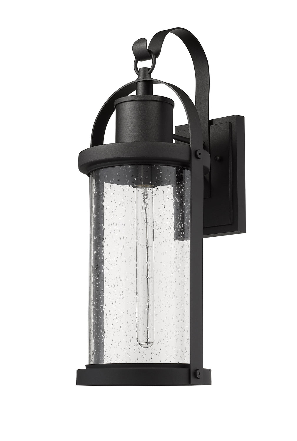 Z-Lite Lighting 569B-BK  Roundhouse Outdoor Black