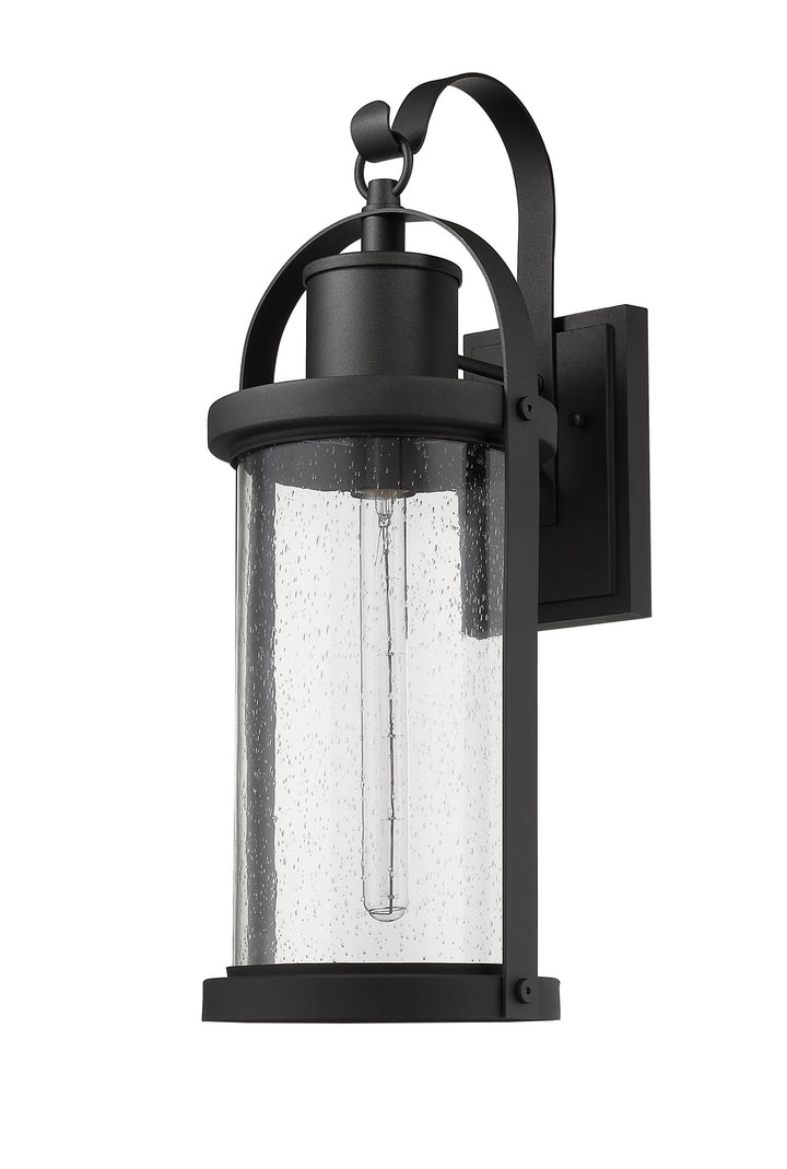 Z-Lite Lighting 569B-BK  Roundhouse Outdoor Black