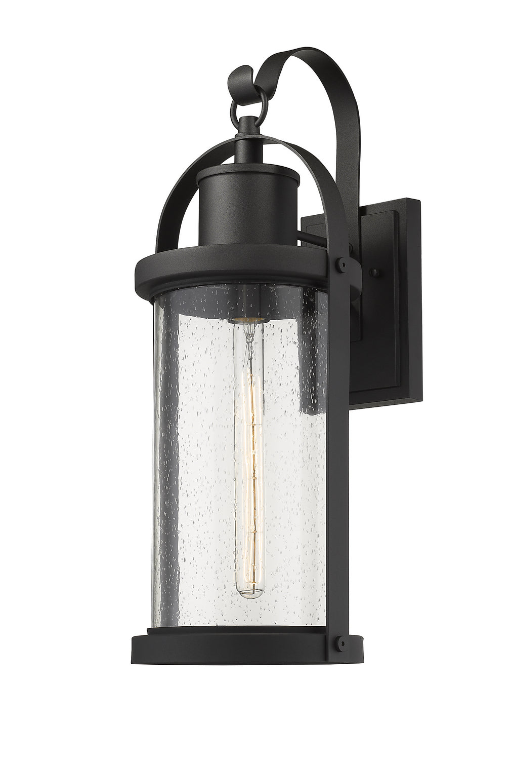 Z-Lite Lighting 569B-BK  Roundhouse Outdoor Black