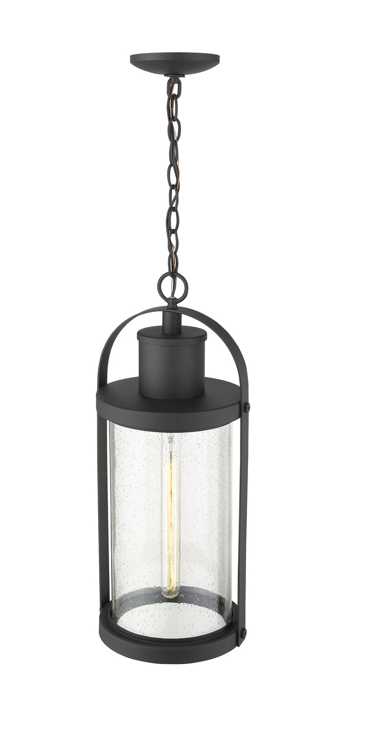 Z-Lite Lighting 569CHB-BK  Roundhouse Outdoor Black