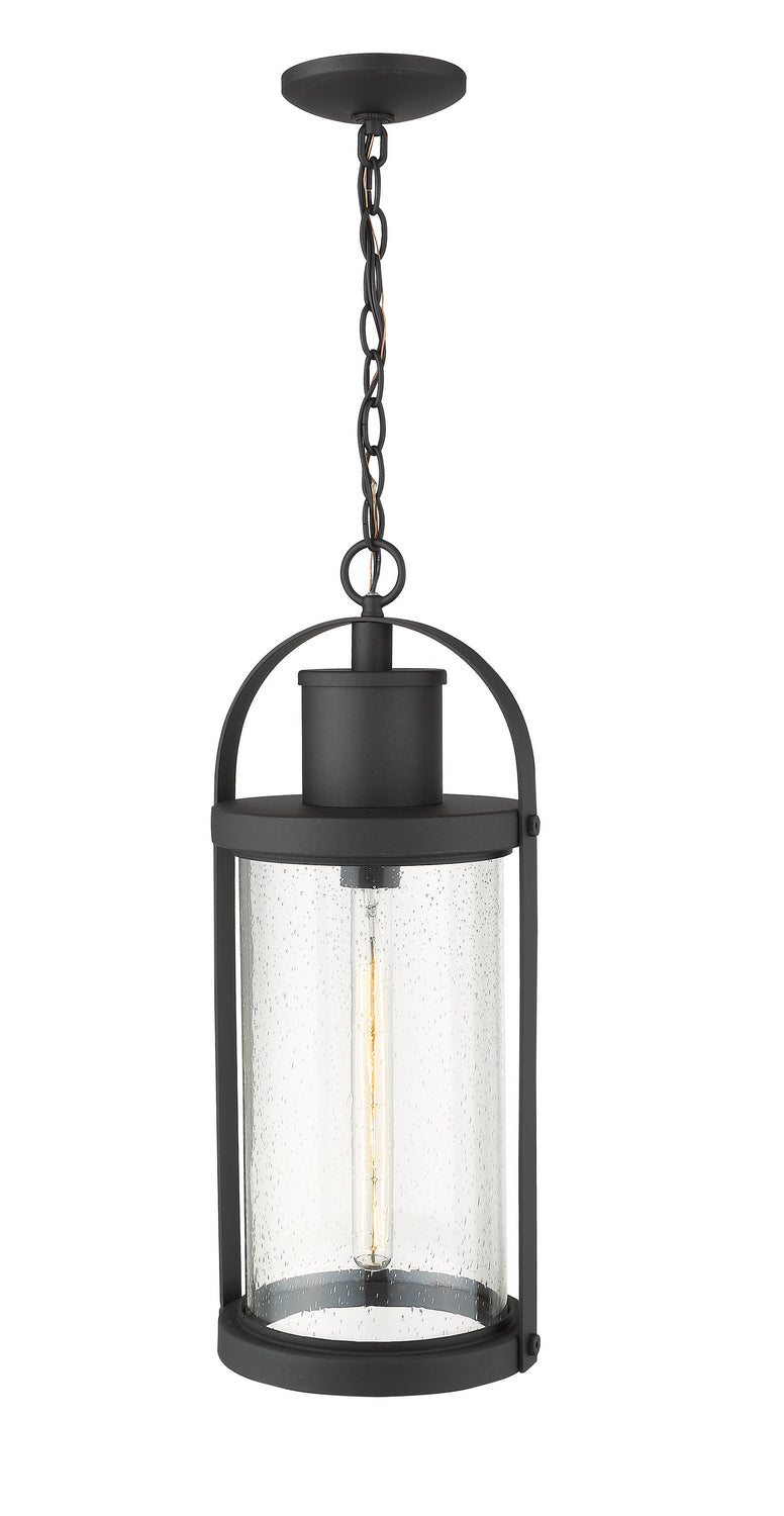 Z-Lite Lighting 569CHB-BK  Roundhouse Outdoor Black