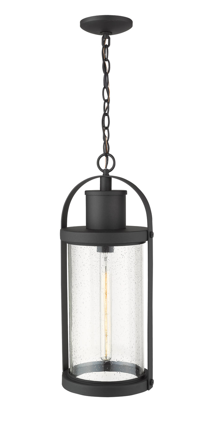 Z-Lite Lighting 569CHB-BK  Roundhouse Outdoor Black