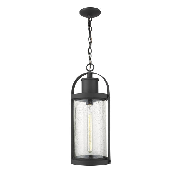 Z-Lite Lighting 569CHB-BK  Roundhouse Outdoor Black