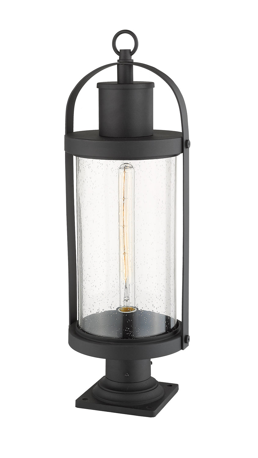 Z-Lite Lighting 569PHB-533PM-BK  Roundhouse Outdoor Black