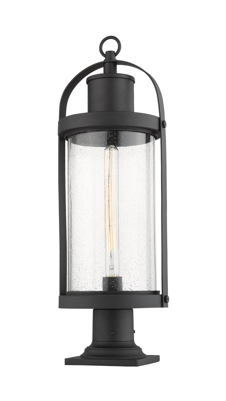 Z-Lite Lighting 569PHB-533PM-BK  Roundhouse Outdoor Black