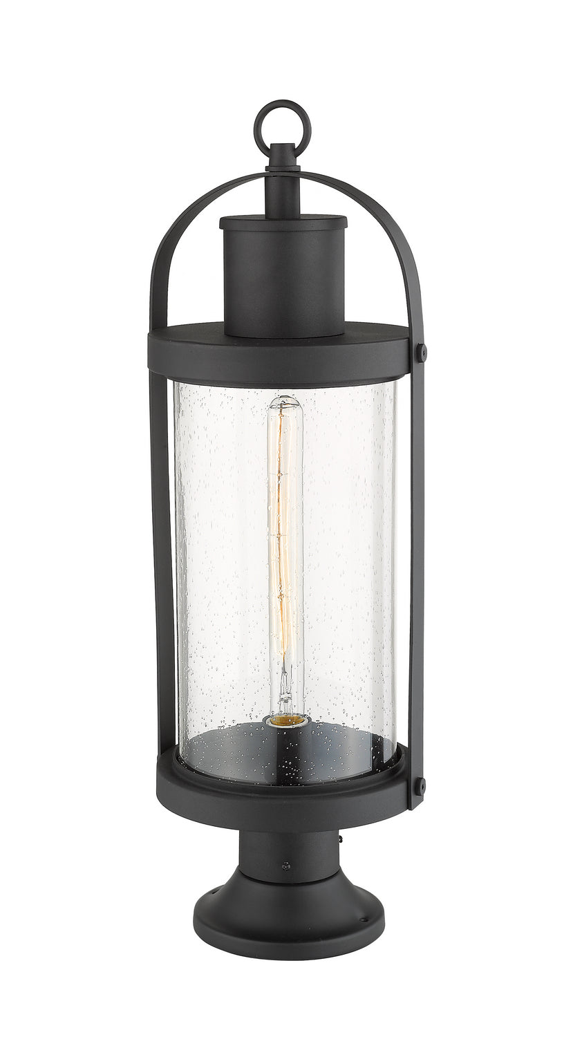 Z-Lite Lighting 569PHB-553PM-BK  Roundhouse Outdoor Black