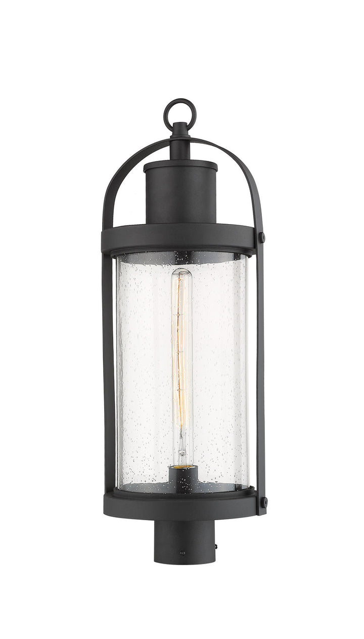 Z-Lite Lighting 569PHB-BK  Roundhouse Outdoor Black