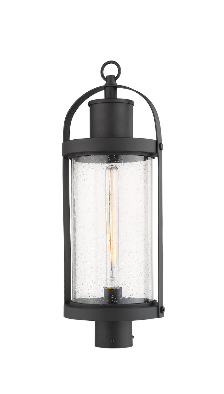 Z-Lite Lighting 569PHB-BK  Roundhouse Outdoor Black