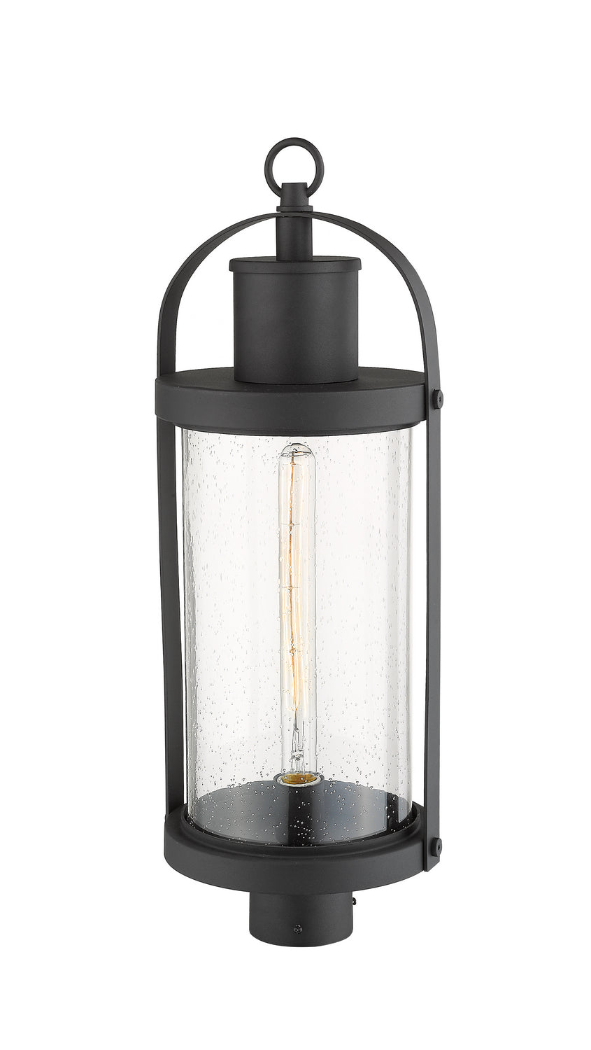 Z-Lite Lighting 569PHB-BK  Roundhouse Outdoor Black