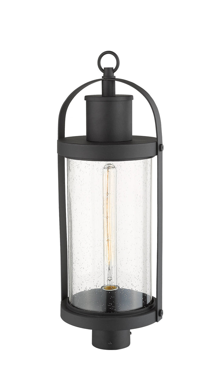 Z-Lite Lighting 569PHB-BK  Roundhouse Outdoor Black