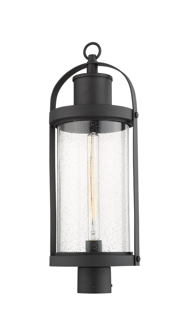 Z-Lite Lighting 569PHB-BK  Roundhouse Outdoor Black
