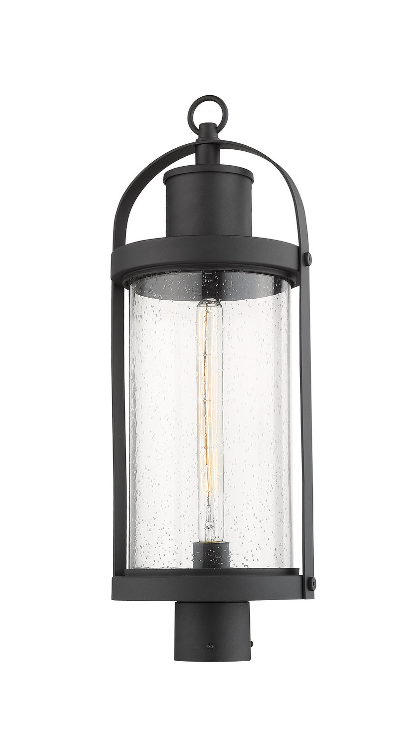 Z-Lite Lighting 569PHB-BK  Roundhouse Outdoor Black