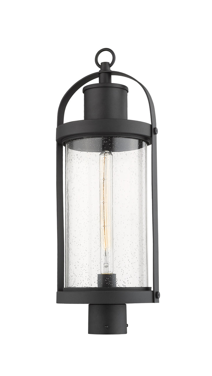 Z-Lite Lighting 569PHB-BK  Roundhouse Outdoor Black