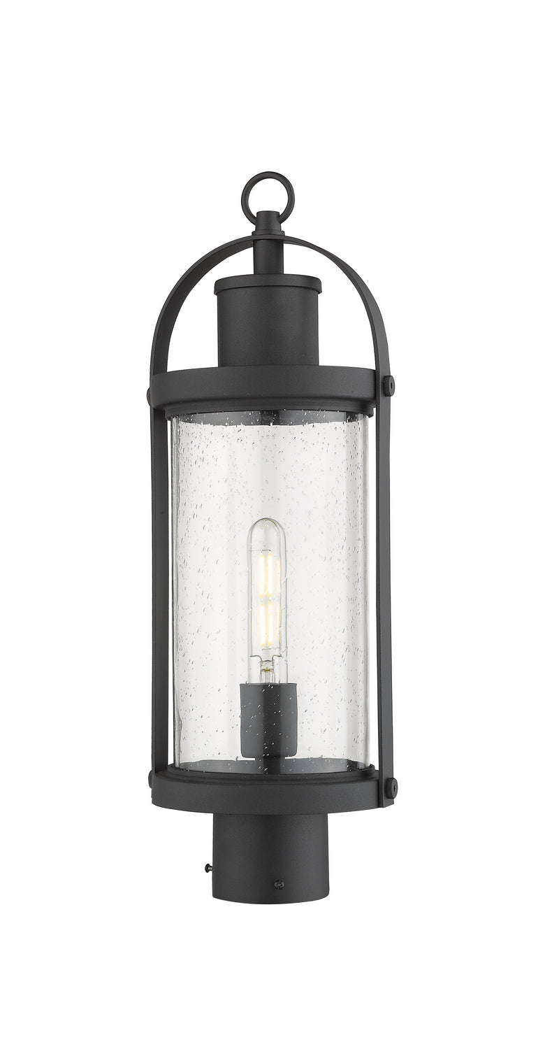 Z-Lite Lighting 569PHM-BK  Roundhouse Outdoor Black